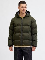Jack & Jones Kurtka pikowana "Kaito" w kolorze khaki rozmiar: M. Brązowe kurtki męskie Jack & Jones, m, bez wzorów, bez kaptura. Za 179.22 zł.