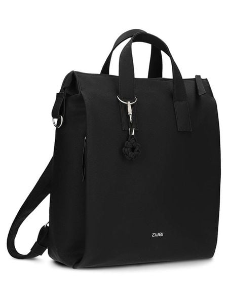 Zwei Plecak w kolorze czarnym - 31 x 38 x 13 cm rozmiar: onesize. Czarne plecaki damskie Zwei, bez wzorów, z materiału. Za 218.05 zł.