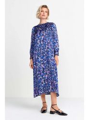Rich & Royal Sukienka w kolorze niebieskim rozmiar: 38. Niebieskie sukienki damskie Rich & Royal, bez wzorów, z bawełny, bez kołnierzyka, bez ramiączek, maxi. Za 297.97 zł.
