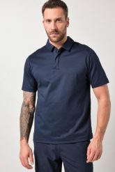 Męska Koszulka polo outdoor rękaw 1/2 techniczny dżersej szybkoschnąca. Niebieskie koszulki polo męskie JAY-PI, m, bez wzorów, z bawełny, bez ramiączek. Za 199.99 zł.