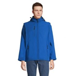 Kurtka Sol's Transformer. Niebieskie kurtki męskie SOL'S, m, bez wzorów, bez kaptura. W wyprzedaży za 424.00 zł.