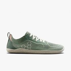 Męskie treningowe buty barefoot PRIMUS LITE KNIT NATURAL MENS DUSTY GREEN. Zielone buty fitness męskie VIVOBAREFOOT, na fitness i siłownię. Za 529.00 zł.
