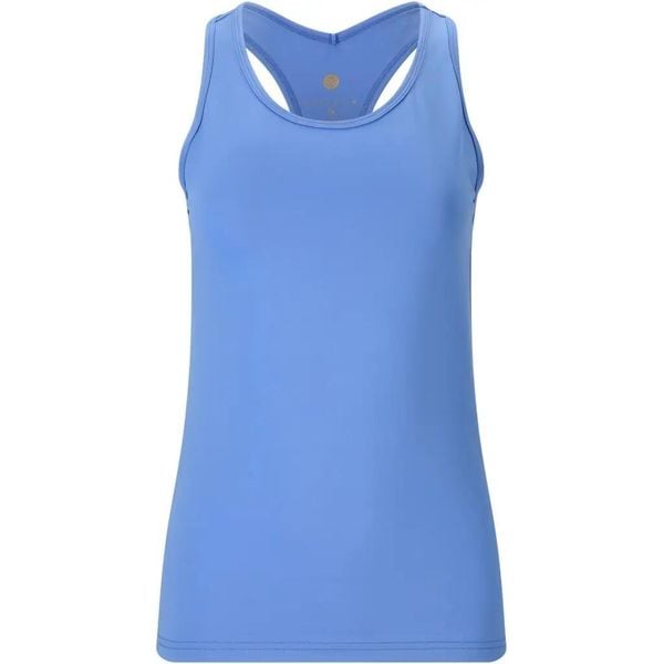 Damski tank top Athlecia Niya. Niebieskie topy damskie Athlecia, bez wzorów, z materiału, bez ramiączek. Za 127.50 zł.