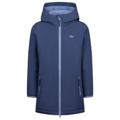 Trespass Brennagh - Damska kurtka softshell Bluetone. Niebieskie kurtki softshell damskie Trespass, bez wzorów, z polaru, bez kaptura. Za 314.99 zł.