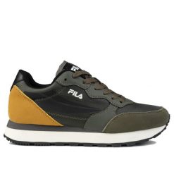 Buty męskie sportowe do chodzenia Fila HYPERT. Zielone buty sportowe na co dzień męskie Fila, z gumy, bez zapięcia, trekkingowe. Za 209.00 zł.