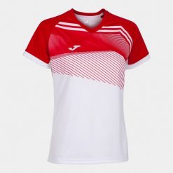 Koszulka do piłki nożnej dla dziewczyn Supernova II. Białe koszulki dziewczęce Joma, bez wzorów, bez ramiączek. Za 131.99 zł.