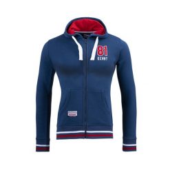 Sweatshirt damska bluza z kapturem zapinana na zamek Kenny Academy. Niebieskie bluzy z kapturem damskie KENNY, xl. Za 365.00 zł.