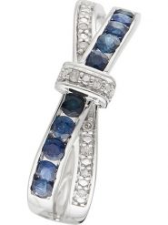 DIAMOND & CO Złoty pierścionek "Starky" z diamentami rozmiar: 56. Niebieskie pierścionki damskie Diamond & Co, z diamentem, złote. Za 1,296.99 zł.