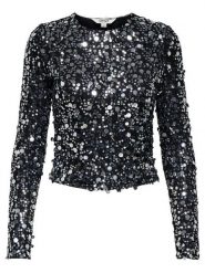 ONLY Bluzka Catina 15358382 Czarny Slim Fit. Czarne bluzki damskie Only, m, bez wzorów, z syntetyku, bez ramiączek. Za 169.99 zł.