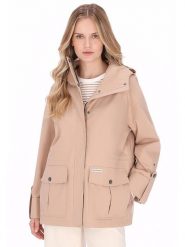 Schmuddelwedda Kurtka przejściowa w kolorze beżowym rozmiar: S. Brązowe kurtki damskie Schmuddelwedda, s, bez wzorów, bez kaptura. Za 339.80 zł.