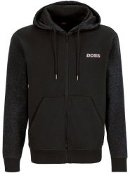 BOSS Orange Bluza w kolorze czarnym rozmiar: XXL. Czarne bluzy z kapturem męskie Boss Orange, xxl, z bawełny. Za 421.67 zł.