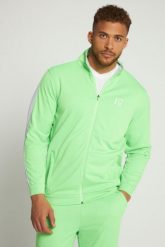 Męska Bluza dresowa Odzież fitness stójka do 8XL. Zielona bluzy sportowe męskie JAY-PI, bez wzorów, z dresówki, bez kołnierzyka, bez ramiączek. Za 279.99 zł.