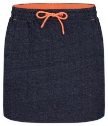 Damska spódnica pętelkowa Edena Blue. Niebieskie spódniczki damskie ÀLG, na jesień, s, bez wzorów, z bawełny, eleganckie, mini, proste. Za 86.05 zł.