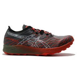 Buty terenowe męskie Asics Fujispeed. Czarne obuwie do biegania damskie Asics. Za 488.00 zł.