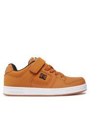 DC Sneakersy Manteca 4 V ADBS300378 Brązowy. Brązowe buty sportowe chłopięce DC, ze skóry, bez zapięcia. Za 169.99 zł.
