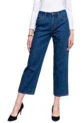 DAMSKIE SPODNIE JEANSOWE LEE Wide Leg RINSE L30SNA36 112106654. Spodnie materiałowe damskie Lee, bez wzorów, z jeansu. Za 209.99 zł.