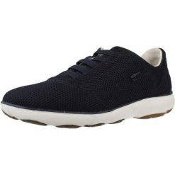 Buty GEOX D NEBULA Niebieski. Niebieskie obuwie treningowe damskie Geox, na fitness i siłownię. Za 330.99 zł.