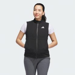 Kamizelka z suwakiem na całej długości Ultimate365 Tour Frostguard. Czarne kamizelki damskie Adidas, l. Za 849.00 zł.