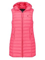 ANAPURNA Kamizelka pikowana "Vakitalana Long" w kolorze różowym rozmiar: L. Różowe kamizelki damskie ANAPURNA, l. Za 130.99 zł.