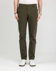 Męskie Spodnie Materiałowe Marcus Gerry Chino 5052 Olive Green 16-200126. Zielone spodnie materiałowe męskie MARCUS, bez wzorów, z bawełny, klasyczne. Za 169.99 zł.