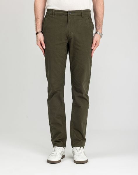 Męskie Spodnie Materiałowe Marcus Gerry Chino 5052 Olive Green 16-200126. Zielone spodnie materiałowe męskie MARCUS, bez wzorów, z bawełny, klasyczne. Za 169.99 zł.