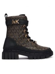 MICHAEL Michael Kors Trapery Blake Mk MK05085210 Brązowy ciemny. Brązowe kozaki dziewczęce MICHAEL Michael Kors, ze skóry. Za 579.99 zł.