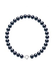 Pearline Bransoletka perłowa w kolorze tahiti rozmiar: onesize. Czarne bransoletki damskie Pearline, złote. Za 304.99 zł.