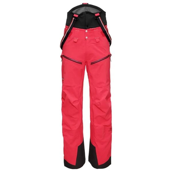 Spodnie narciarskie dla kobiet Elevenate Bec de Rosses XI. Czerwone spodnie materiałowe damskie ELEVENATE, bez wzorów, sportowe. W wyprzedaży za 3,085.50 zł.