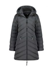 Geographical Norway Parka "Clarisal" w kolorze ciemnoszarym rozmiar: M. Szare parki damskie Geographical Norway, m, bez wzorów. Za 328.65 zł.