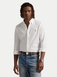 Polo Ralph Lauren Koszula 710979488003 Biały Regular Fit. Białe koszule męskie Polo Ralph Lauren, l, bez wzorów, z bawełny, bez kołnierzyka, bez ramiączek. Za 629.99 zł.