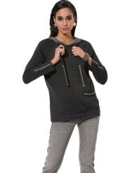 WITT WEIDEN Bluza w kolorze czarnym rozmiar: 42. Czarne bluzy z kapturem damskie WITT WEIDEN. Za 60.99 zł.