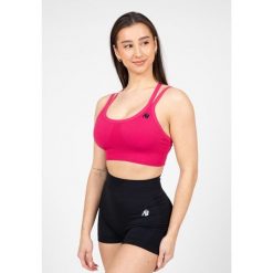 Whitney Bezszwowe Biustonosz sportowy - Różowy. Czerwone biustonosze sportowe damskie GORILLA WEAR, bez wzorów. Za 192.00 zł.
