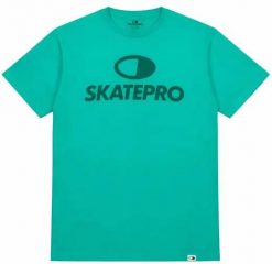 Odzież T-shirts unisex SkatePro Koszulka - M - Bluebird. Niebieskia t-shirty damskie SKATEPRO, m, bez wzorów, z bawełny, bez kołnierzyka. Za 119.99 zł.