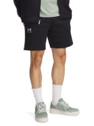 Under Armour Szorty dresowe "Icon" w kolorze czarnym rozmiar: S. Czarne szorty męskie Under Armour, z dresówki, bez kołnierzyka. Za 158.45 zł.