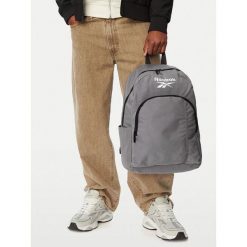 Plecak Reebok. Szare plecaki męskie Reebok, bez wzorów. Za 69.99 zł.