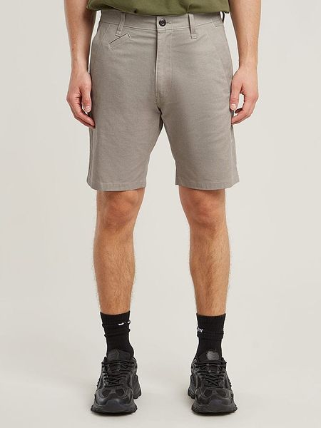 G-Star Szorty w kolorze szarym rozmiar: W31. Szare szorty męskie G-Star, bez wzorów, z bawełny, retro. Za 159.95 zł.