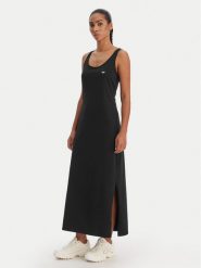 Emporio Armani Underwear Sukienka codzienna EW000494 AF19023 UC001 Czarny Regular Fit. Czarne sukienki damskie Emporio Armani Underwear, na co dzień, xs, bez wzorów, z bawełny, bez kołnierzyka, bez ramiączek, proste. Za 359.99 zł.