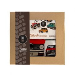 BMW 3 — paczka (Zawartość paczki: koszulka - torba - kubek - słodycze; Rozmiar koszulki / bluzy: XXL (damska); Kolor koszulki / bluzy: jasnoszary mela. Szare t-shirty damskie nikiniki, s, bez wzorów, z bawełny, bez kołnierzyka. Za 169.00 zł.