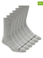 Skechers Skarpety (6 par) w kolorze szarym rozmiar: 43-46. Szare skarpetki męskie Skechers, bez wzorów, ze splotem. Za 34.99 zł.