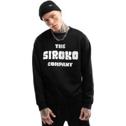 Męska bluza dresowa Lifestyle Siroko Bond. Czarne bluzy bez kaptura męskie SIROKO, m, z dresówki. W wyprzedaży za 62.00 zł.