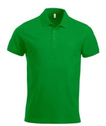 Clique Classic Lincoln S/S koszulka polo nowoczesny krój bawełna. Zielone koszulki polo męskie CLIQUE, l, bez wzorów, z bawełny, bez ramiączek. Za 121.16 zł.