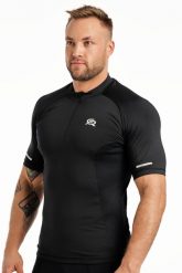 Koszulka rowerowa męska Rough Radical Race SX. Niebieskie bielizna termoaktywna męska ROUGH RADICAL, m, bez wzorów, z materiału. Za 49.90 zł.