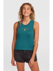 O'Neill Top w kolorze turkusowym rozmiar: XS. Niebieskie topy damskie O'neill, xs, bez wzorów, z bawełny, bez kołnierzyka. Za 57.06 zł.