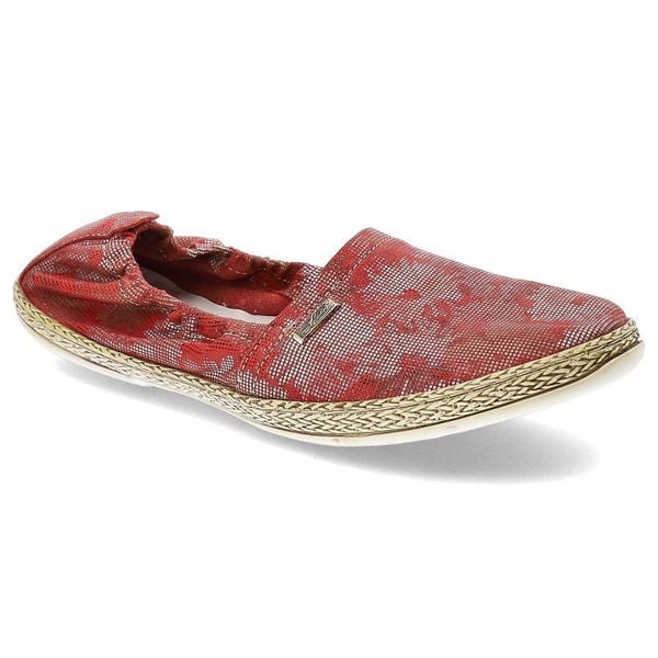 Czerwone Espadryle Lemar Damskie Wygodne Lekkie Buty. Czerwone espadryle damskie Lemar, bez wzorów, bez obcasa. Za 139.00 zł.
