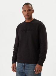 Calvin Klein Bluza Eu Sportswear Graphic LV04LF230G Czarny Regular Fit. Czarne bluzy bez kaptura męskie CALVIN KLEIN, m, z bawełny. Za 369.99 zł.