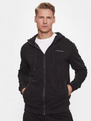 Volcano Bluza B-Poll M01131-W24 Czarny Regular Fit. Czarne bluzy bez kaptura męskie Volcano, l, z bawełny. Za 219.99 zł.
