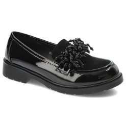 Czarne Półbuty S.Barski Eleganckie Mokasyny Damskie. Czarne mokasyny damskie S.BARSKI, z gumy. Za 159.00 zł.