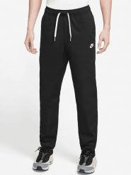 Nike Sportswear Spodnie dresowe w kolorze czarnym rozmiar: S. Czarne spodnie dresowe męskie Nike Sportswear, bez wzorów, z dresówki. Za 158.10 zł.