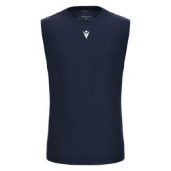 Tank top Macron Mp 151 Hero. Niebieskie topy sportowe damskie Macron, na lato, xl, bez wzorów, z materiału, bez ramiączek. Za 272.25 zł.