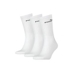 Skarpety Puma Crew 3-Pack 35-38: Komfort i jakość. Białe skarpetki damskie Puma, bez wzorów, z bawełny. Za 137.99 zł.